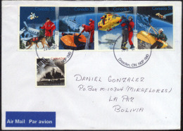 Canada 2015 (2005). YT2163-66 Rescate. Perro. Helicóptero. See Desc. - Briefe U. Dokumente