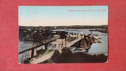 Bridges & Reversible Falls  New Brunswick> St. John -- Ref 1906 - St. John