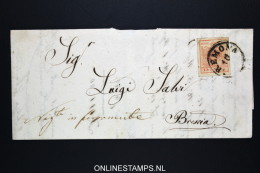 Lombardei Und Venetien: Complete Letter Cremona To Bresia - Lettres & Documents