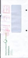 2004  MIDDELHEIM ENVELOPE  RODE FRANKEERSTEMPEL  RED MACHINE CANCELLATION    SONDERSTEMPEL - Briefe U. Dokumente