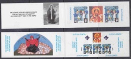 Europa Cept 2000 Kosovo/Serbia Booklet With Strip 2v + Label  ** Mnh (23524) PRIVATE ISSUE - 2000