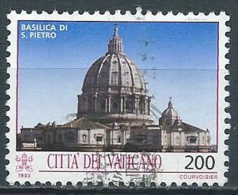 1993 VATICANO USATO TESORI D'ARTE 200 LIRE - X10 - Usados