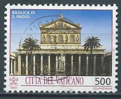 1993 VATICANO USATO TESORI D'ARTE 500 LIRE - X10 - Used Stamps