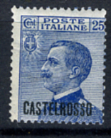 1922 -  Italia - COLONIE - Castelrosso - Sass. N. 5 - LH -  (C01012015..) - Castelrosso