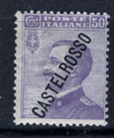 1924 -  Italia - COLONIE - Castelrosso - Sass. N.  20 - NH -  (C01012015..) - Castelrosso