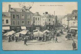 CPA Le Marché Aux Poissons BOLBEC 76 - Bolbec