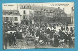 CPA 3403 Métier Marchands Ambulants Marché Aux Pommes De Terre Place St-Mathieu QUIMPER 29 - Quimper