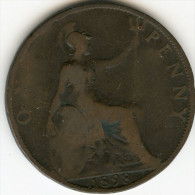 Grande-Bretagne Great Britain 1 Penny 1898 KM 790 - D. 1 Penny