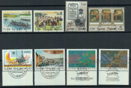 Finland EUROPA CEPT 1981-1983, 1991 CTO With FDC - Collezioni