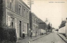 BELGIQUE - BRABANT WALLON - TUBIZE - SAINTES - Rue Dela Favelotte (Estaminet). - Tubeke