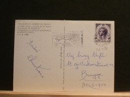 53/888  CP   MONACO - Cartas & Documentos