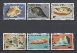 (S1252) WALLIS AND FUTUNA, 1986 (Seashells). Complete Set. Mi ## 501-506. MNH** - Unused Stamps