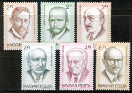 HUNGARY - 1988. Nobel Prize Winners Cpl. Set MNH! - Ongebruikt