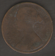 GRAN BRETAGNA 1 PENNY 1862 - D. 1 Penny