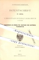 Original Patent - Christian Rudolf Bergreen In Roitzsch , 1880 , Wasserhahn , Hahn , Hähne , Sandersdorf-Brehna - Wolfen