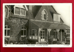 EZN-13  Bryn Corach, Conwy  A Corner Verandah.  Used In 1950 - Zu Identifizieren