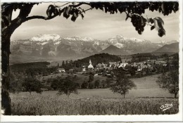 Carte Postale Clelles - Vue Générale, L'Obiou Et Le Grand Ferrand - Clelles