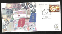 INDIA, 2011, SPECIAL COVER, Indipex, Youth Day,Security Printing & Minting Corporation, N'Delhi Cancel - Covers & Documents