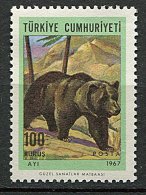 (cl 6 - P.17) Turquie ** N° 1820 (ref. Michel Au Dos) - Ours  - Prix 1 € + Port - Unused Stamps