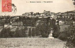 CPA - BELMONT (42) - Aspect Du Village En 1904 - Belmont De La Loire