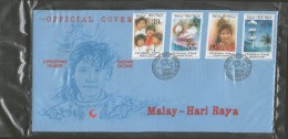 CHRISTMAS ISLAND 1989 Eid Al-Fitr Malay Hari Raya Islam FDC - Islam