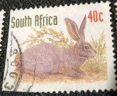 South Africa 1997 Rabbit Bunolagus Monticularis 40c - Used - Usati