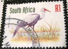 South Africa 1997 Bugeranus Carunculatus Crane Bird 1r - Used - Usati