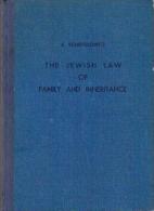 The Jewish Law Of Family And Inheritance And Its Application In Palestine By Erwin Elchanan Scheftelowitz - Judaisme