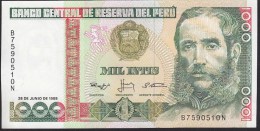 Peru 1000 Intis1988 P136 UNC - Peru