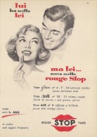 # ROUGE STOP PARIS 1950s Advert Pubblicità Publicitè Reklame Lipstick Rossetto Lapiz Labial Beautè - Unclassified