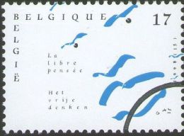 BiD BELGIUM 1998 Free Thinking 17F SPECIMEN       [spécimen,Muster,muestra,saggio] - Autres & Non Classés