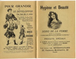 Brochure - Hygiène Et Beauté - Soins De La Femme - Début 1900 - Cataloghi