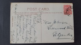 Australia, New South Wales,1910 Used Postcard 1d Red - Used Stamps