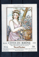 Calendrier Républicain - Floréal ( Etiquette Légèrement Collée Sur Feuille D´expo.) - Feminine Beauty Art Nouveau