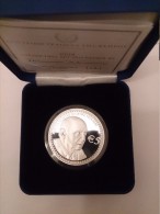 Cyprus 2014-The Poet Costas Montis (silver) - 2014 - €5 -unc With Box And Certificate - Cyprus