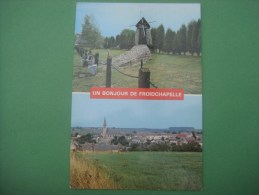 Un Bonjour De FROIDCHAPELLE --- L' Eglise Et Le Moulin - Froidchapelle