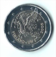 ** 2 EUROS FINLANDE 2005 COMMEMO PIECE NEUVE ** - Finland