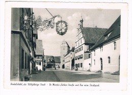 D5416      DINKELSBÜHL : Dr. Martin Luther Strasse Mit Tor Züm Stadpark - Ansbach