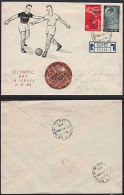 B5026 ISRAEL 1955, Olympic Day Souvenir Cover, Pre-Olympic Games - Lettres & Documents