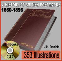 HISTORY OF BRITISH POSTMARKS Obliteration Nos-1898 Indexed Daniels 187pages - English