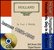 NETHERLANDS POSTAGE STAMPS Nederland/Niederlande/Pays-Bas ID Forgery/Forged/Faux/Truques - Melville - Engels
