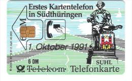 GERMANY  - A 33/91 - Thüringen Suhl - Voll - A + AD-Reeks :  Advertenties Van D. Telekom AG
