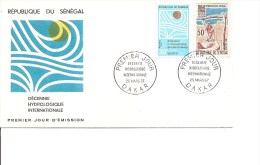 Eau -Hydrologie ( FDC Du Sénégal De 1967 à Voir) - Agua