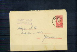 Jugoslawien / Yugoslavia / Yougoslavie  Postal Stationery Letter 8 - Lettres & Documents