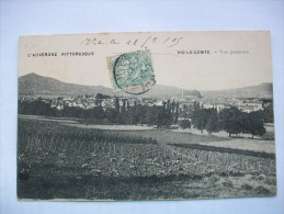 Réf: 86-4-3.             VIC-LE-COMTE         Vue Générale. - Vic Le Comte