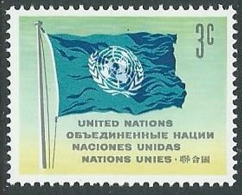 1951 NAZIONI UNITE ONU NEW YORK SOGGETTI DIVERSI 3 CENT MNH ** - VA48 - Ungebraucht