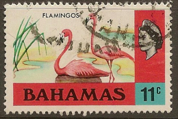 BAHAMAS 1971 11c Flamingos SG 368 U #NM254 - 1859-1963 Crown Colony