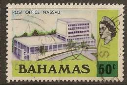 BAHAMAS 1971 50c Post Office SG 470 U #NM261 - 1859-1963 Crown Colony