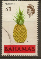 BAHAMAS 1971 $1 Pineapple SG 471 U #NM262 - 1859-1963 Crown Colony