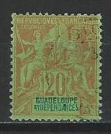 Guadeloupe Yv. 33, Mi 33 O - Used Stamps